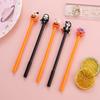 5PCS/Pack Halloween Style Neutral Pens Random Assorted Mixed Style Pumpkin Ghost Zombie Decorative Gel Pen Gift Party Favors ZYF