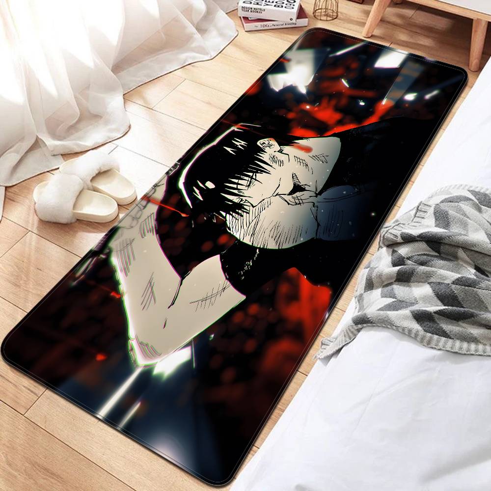 Kaisen Fushiguro Toji Anime Floor Mat INS Style Soft Bedroom Floor House Laundry Room Mat Anti-skid Household Carpets