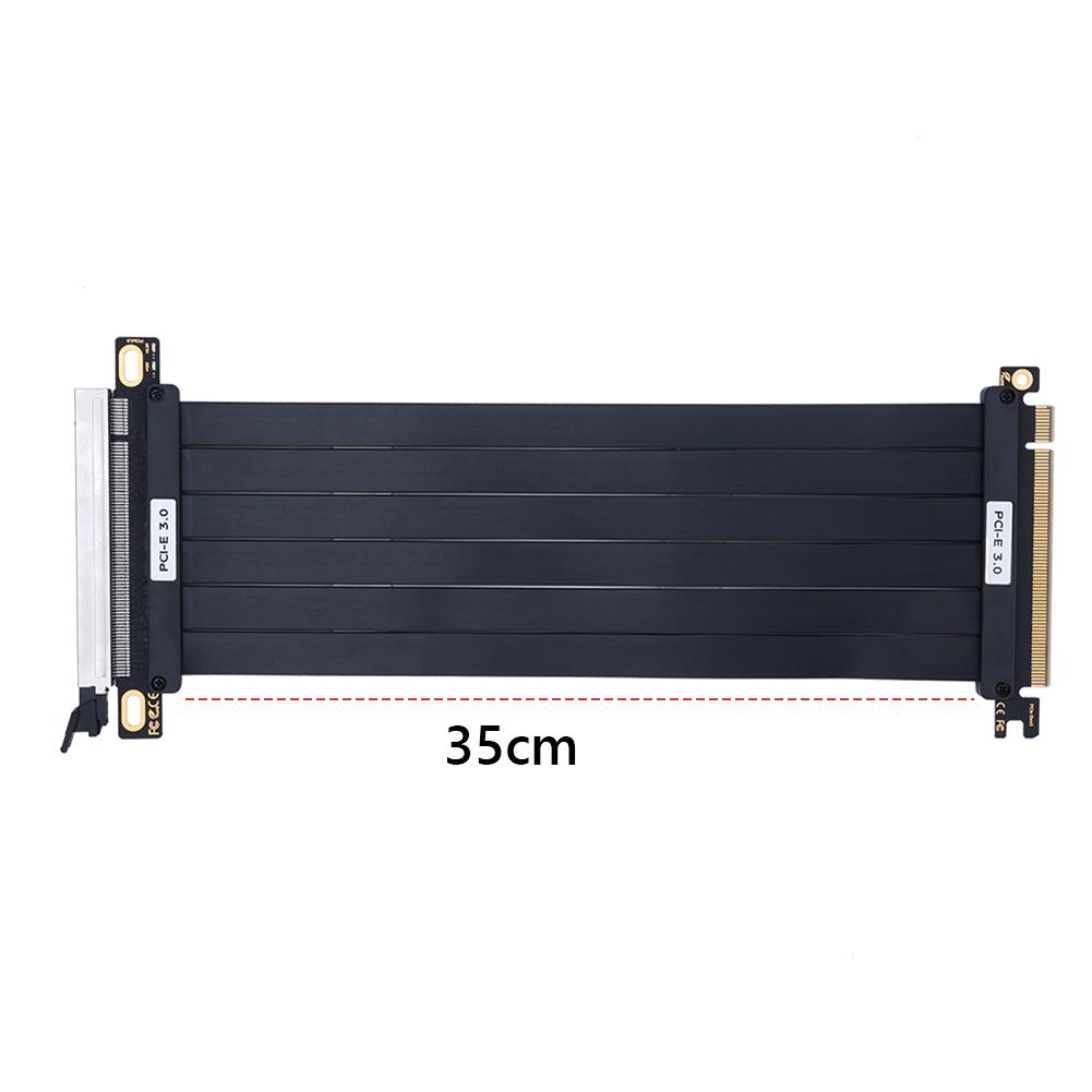 Кабель-удлинитель PCI-E 3.0 PCIe 3.0 x16 Высокоскоростной Гибкий Удлинитель Карты Порт Расширения Адаптер 180 Градусов Удлинительный Шнур для GPU