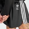 Adidas Pride Shn Удобные полосатые прямые повседневные шорты с эластичной талией мужские шорты черного цвета IZ4892