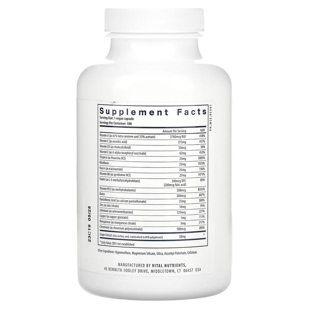 Minimum & Essentials, Veggie Capsules 180