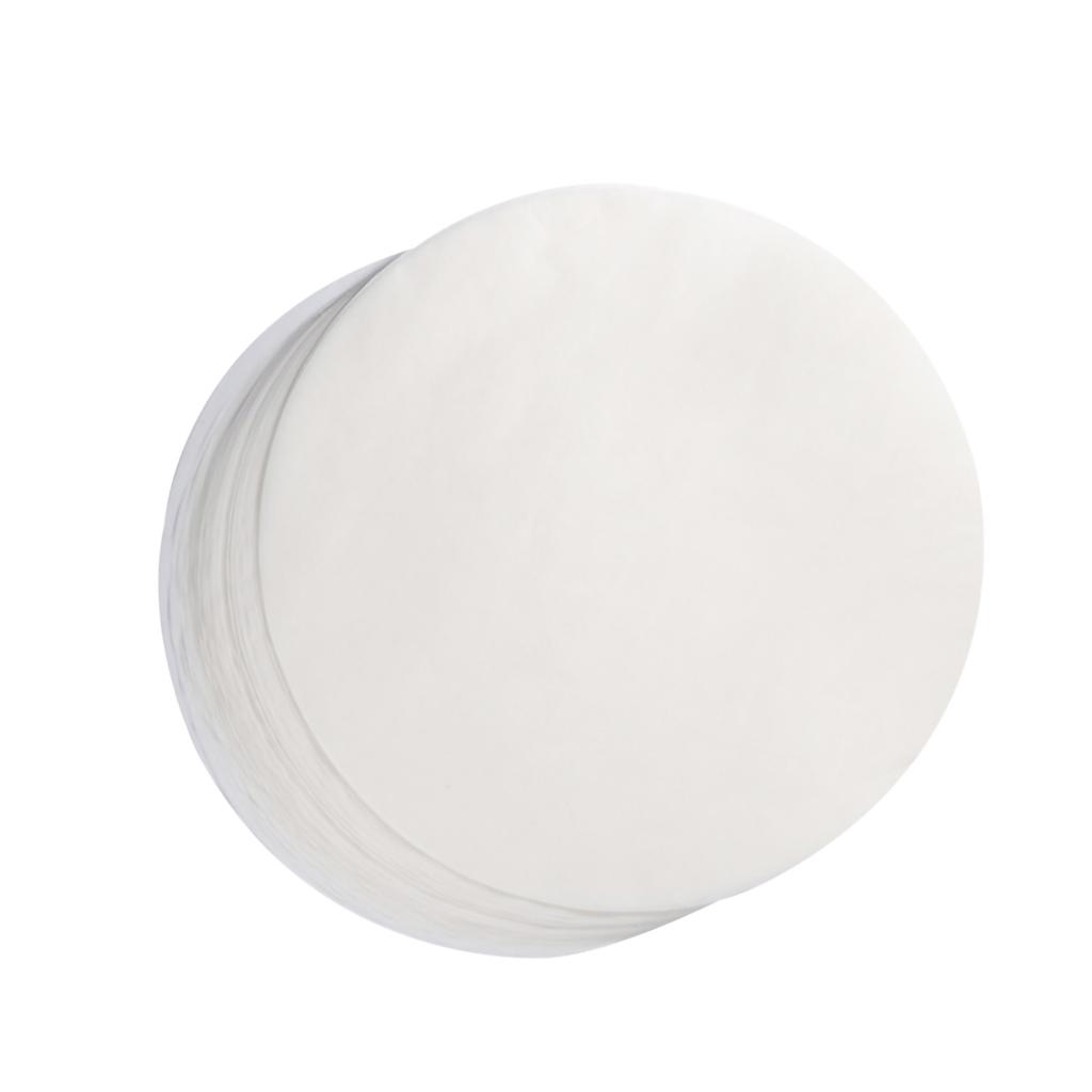 100Pcs Non Stick Round BBQ Paper Baking Sheets 10 Inch Barbecue Tin Foil Paper for Grill Line C