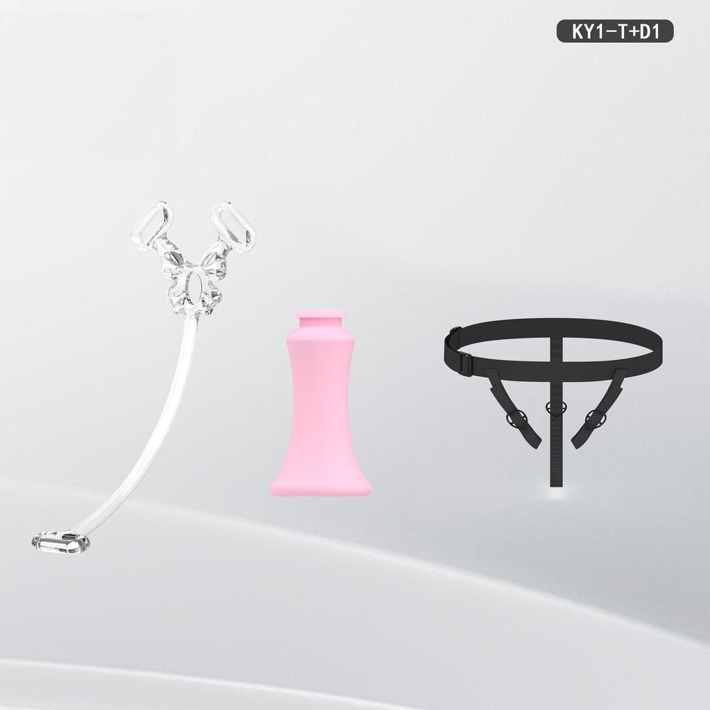 Butterfly Chastity Cage Anti-off Device Lock FUFU Clip Auxiliary Belt Chastity Lock Device Sissy Sex Toys Men Urethra Catheter