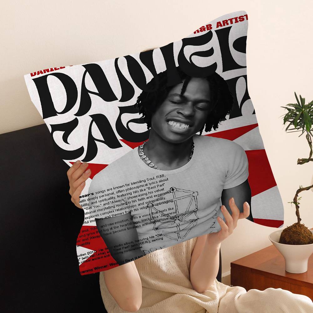 DDaniel Caesar Music Album Pillow Anime Pillow Sofa Bed Head Pillow Cover Cushion Cover x Cm Fashion