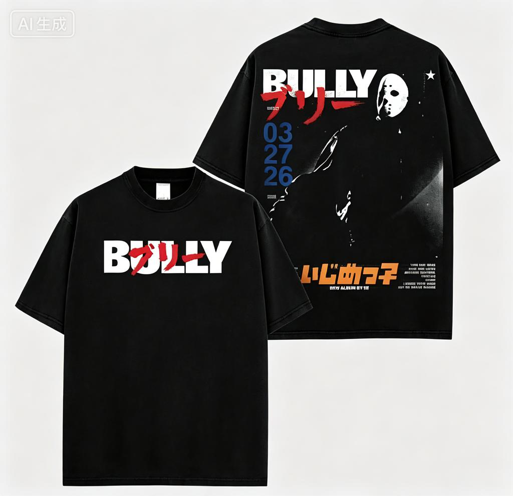 Kanye West Ye Bully Album Shirt Preacher UNISEX Darkwear Tour UNISEXs Summer Cotton Tshirt Comfortable HighQuality Ins