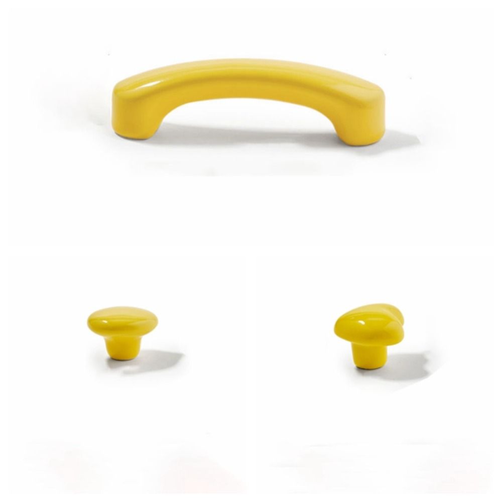 ceramic Furniture Knob Multiple colors Door Pull Handles Macaron Handle Wardrobe