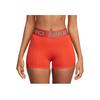 Pro Shine Dri-FIT Comfortable Slim-Fit Versatile Mid-Rise Sports Shorts Women Shorts Orange FB5586-633