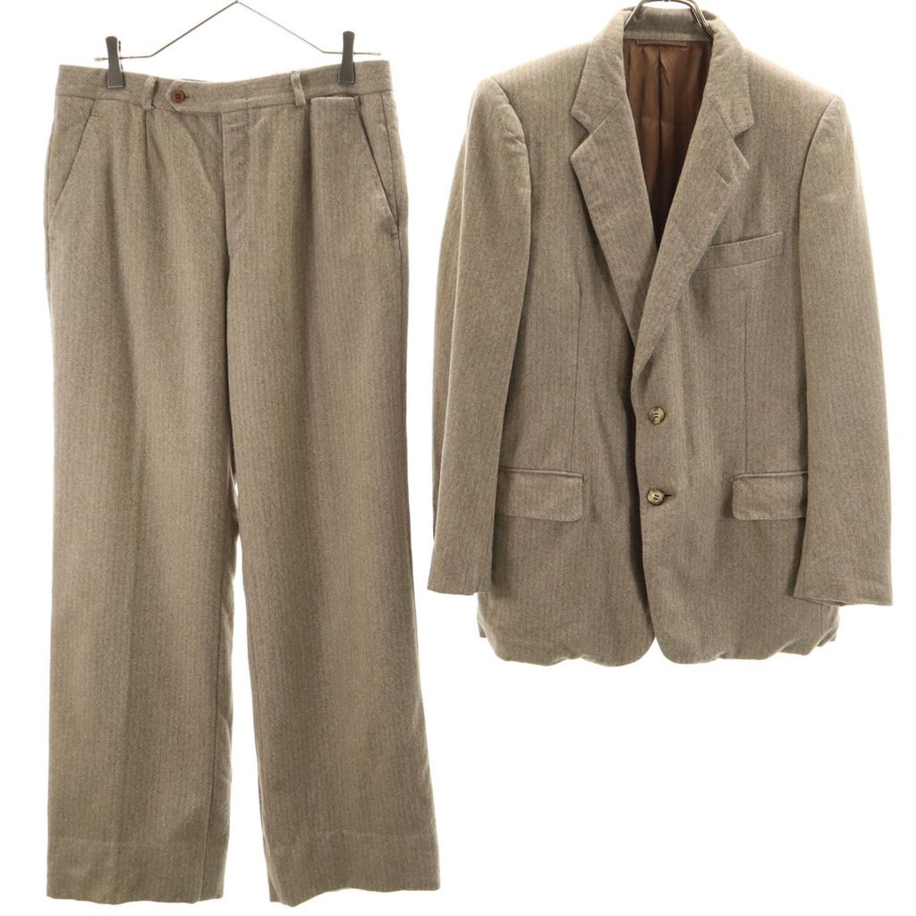 Belvest 80-е 90-е Сделано в Италии Винтажный костюм-тройка в елочку Мужской б/у