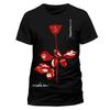 Черные футболки унисекс с лицензией Depeche Mode Violator ly Rock