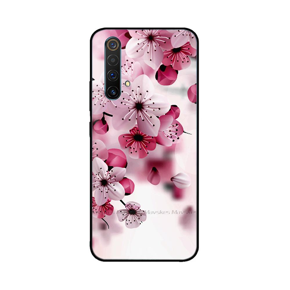 Для Realme X3 SuperZoom Чехол Силиконовая Задняя Крышка Чехол для Телефона для OPPO Realme X3 Realmi X 3 Чехол с Мягким Касанием Funda Etui Бампер Coque