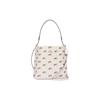 Coach Mollie Strawberry Print Leather Bucket Bag Women Handbags White CB601-IMCAH