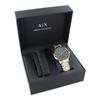 Armani Gift Box Watch Accessory Set Gold Black Bracelet AX7119 Watch [AX Exchange] Men's [Item]