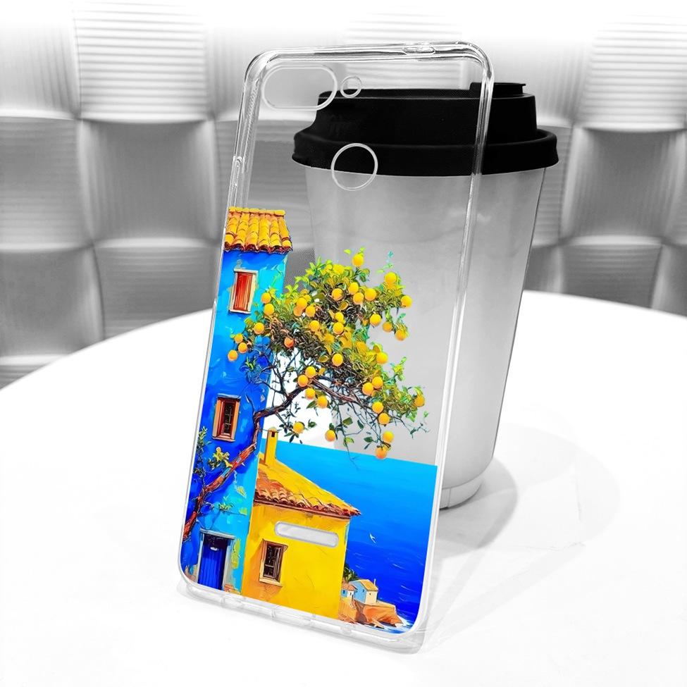 For Redmi 6 Case Cover Transparent Cute Cat Fashion Butterfly Funny Cool Painted Casing M1804C3DH M1804C3DG M1804C3DI