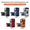 Slide Camera Cover for ZTE Nubia Air 5G Case With Built-in Ring Stand and Folding Stand