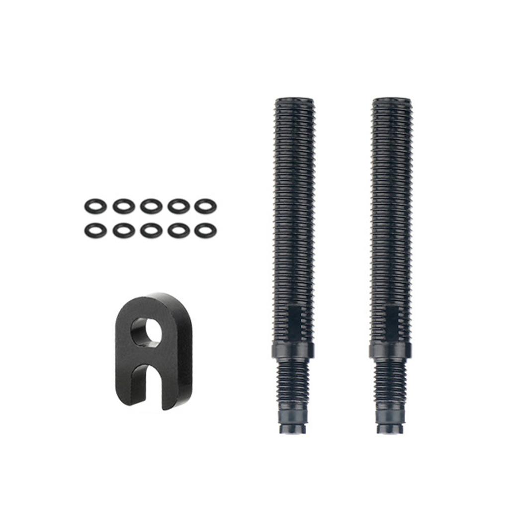 Удлинитель для вентилей велосипедов Удлинитель для вентилей шин Адаптер для удлинителя Улучшение впечатлений от езды на велосипеде