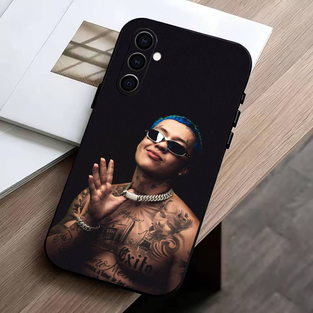 BC-Rapper Blessd Cantante Phone Case For Samsung Galaxy A73,A72,A71,A70,A53,A52,A51,Soft Silicone Black Cover