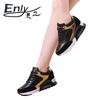 New 2025 height-increasing women's shoes Korean version lace-up air cushion running shoes women's sports shoes women's shoes