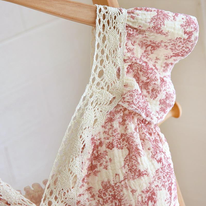 Летняя ночная сорочка без рукавов, ночное платье, женская одежда для сна, пижамное платье из чистого хлопка, женская ночная одежда с V-образным вырезом, домашнее платье