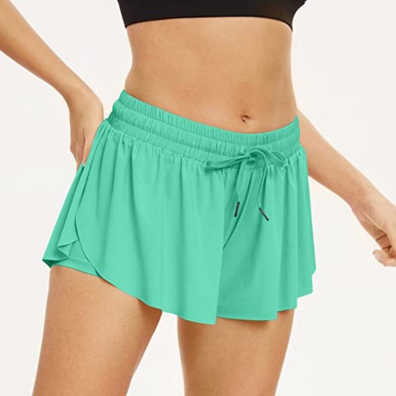 Женские спортивные штаны для йоги со средней посадкой и противоскользящим покрытием без мешка