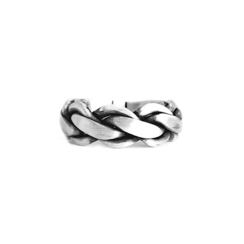 HARANG HR 230R_Braided Silver Ring