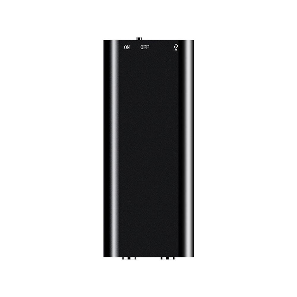 1PC 8GB USB Black Mini Audio Recorder Voice Activated Device MP3 Player Portable