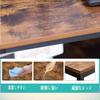 Embrace Life Simple Work Flat PC Study Space Storage Desk с нижним компьютерным офисом Ширина 80 см x Глубина 45 см x Простой в использовании одноместный стол для учебы в стиле ретро,