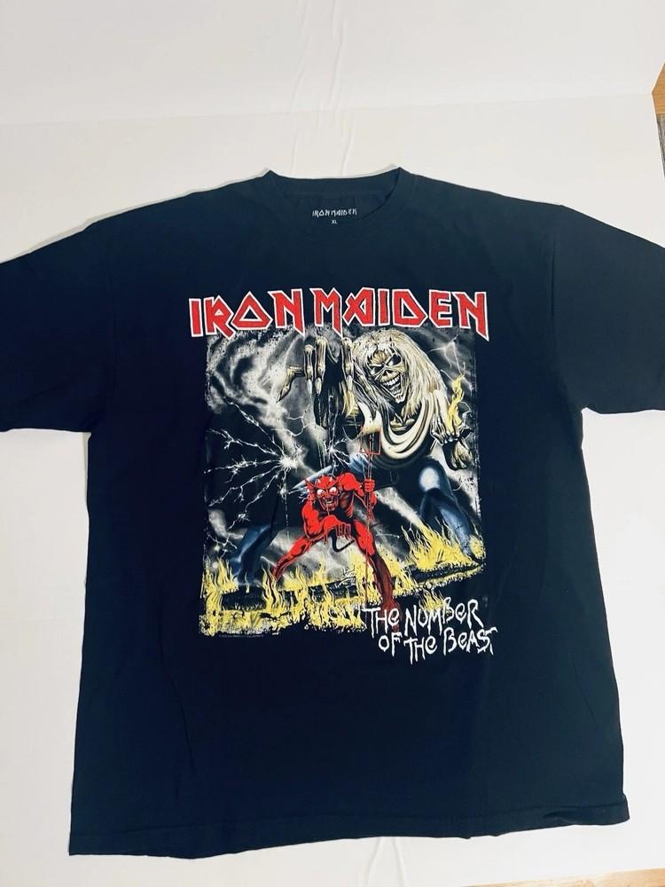 Новая одежда IRON MAIDEN number Of The Beast Мужская футболка Подарок для фаната Унисекс футболка