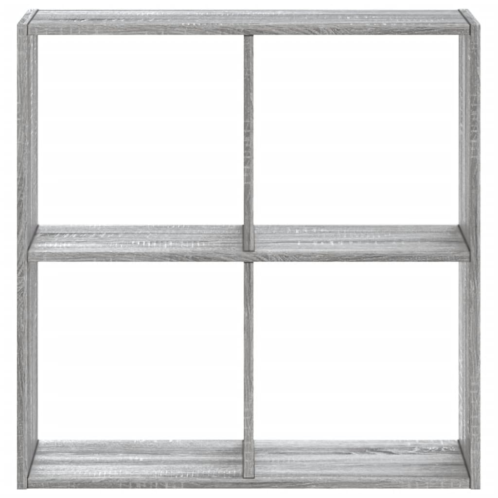 Bookshelf Gray Sonoma 68.5 x 32 x 68.5 cm Particleboard