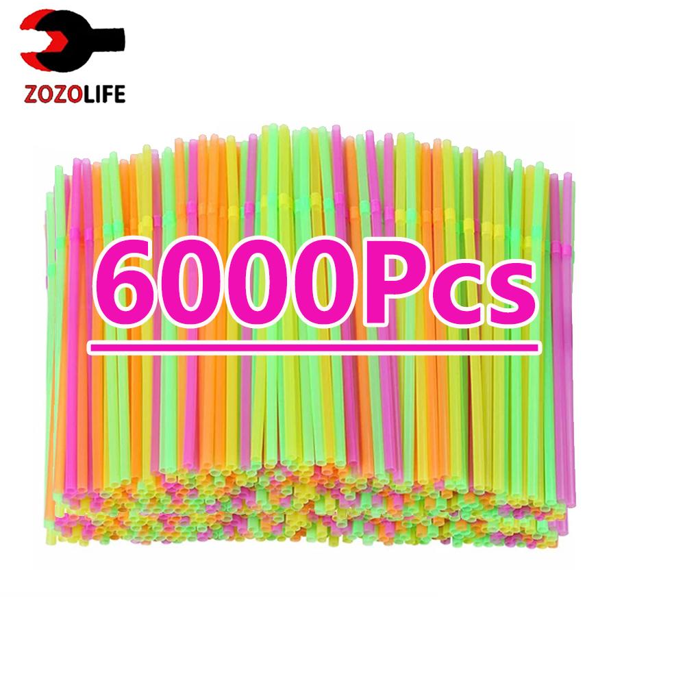50/3000/6000 шт. разноцветная соломинка для питья Rietjes молочный чай бар вечеринка Kunststof питьевая свадьба кухня соломинка для напитков оптовая продажа
