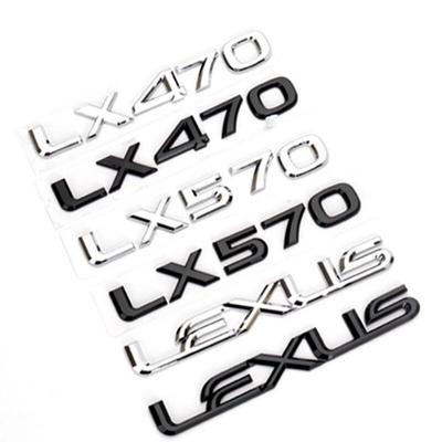 Применимо к буквенной автомобильной наклейке LX470 LX570 автомобильная этикетка задняя наклейка на хвост автомобиля наклейка на хвост