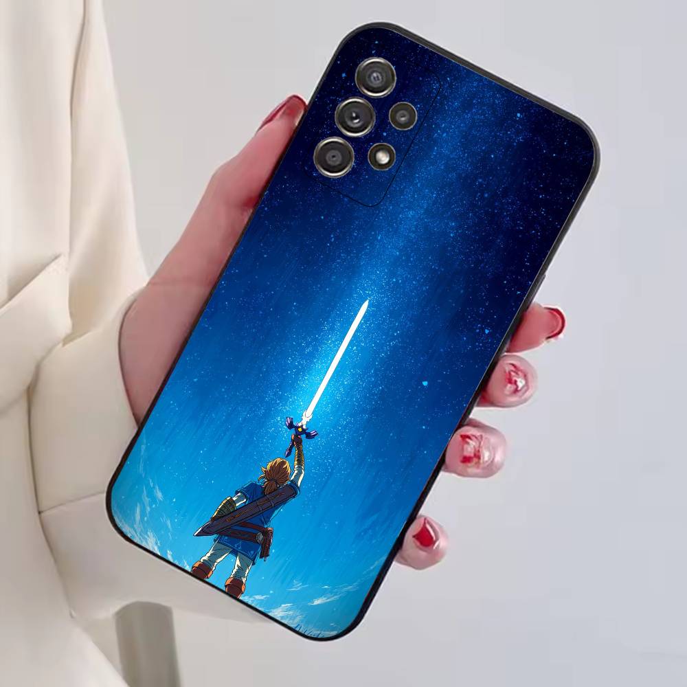 Game Z-Zelda L-Link Phone Case For Samsung S25,S24,S21,S22,S23,S30,Ultra,S20,Plus,Fe,Lite,Note,10,Black Cover