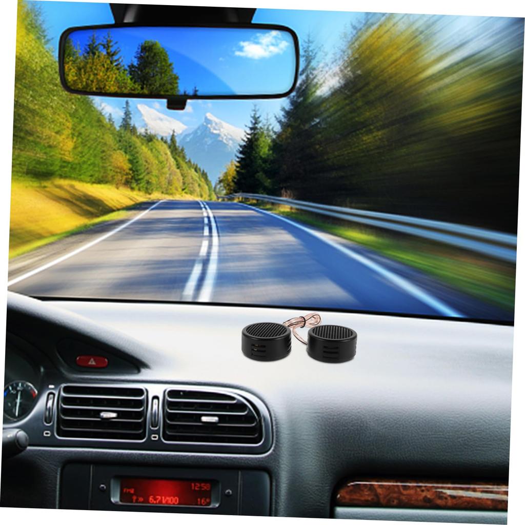 WEKADRIN 1 Pair Car Tweeters Durable Speakers Speaker Set Dome Tweeters Mini Car Speakers