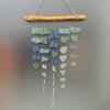 Glass Hanging Wind Chimes Bohemian Style Create Warm Cozy Atmosphere Pendant for Garden Christmas Tree Wedding Gift