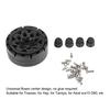 RC Wheel Hub 1.9 Inch Universal Nylon Beadlock Wheel Rim for Traxxas for Axial Scx10 D90 4pcs
