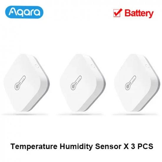 Aqara zigbee Беспроводной датчик температуры и влажности Термометр Гигрометр mijia Датчик влажности Для Xiaomi Mi Home Smart Homekit