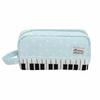 With Handle Polka Dot Pencil Pouch Large Capacity Pen Bag Kawaii Piano Pencil Case  School Bag