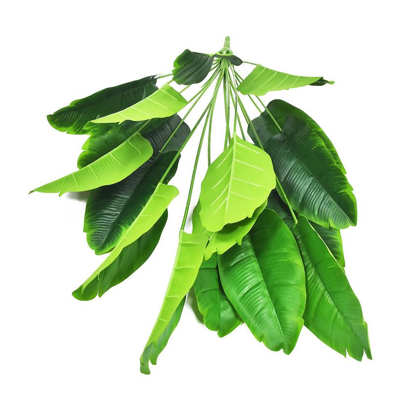 18 вилок, искусственные банановые деревья, большие тропические растения, искусственные листья монстеры, пластиковые пальмы для домашнего сада, отеля, свадебного декора
