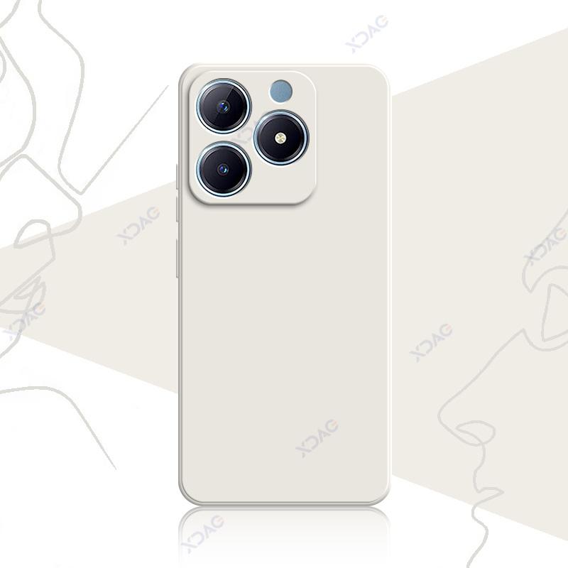 Чехол для мобильного телефона Realme C61 C63 4G Global Soft Luxury Square Liquid Silicone Cover RealmeC61 RealmeC63 Shield Bags