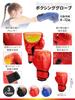 Marcel Boxing for Parents and Children, Gloves for Children, Mitts Set for Adults, Storage Bag Included, Gloves, 3 Colors, Blue
