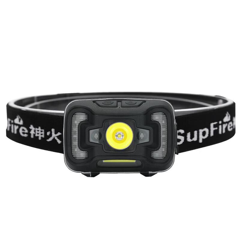 SupFire Перезаряжаемый сенсорный налобный фонарь