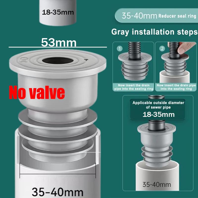 Силиконовый уплотнитель для канализации в ванной комнате, уплотнитель для кухонной раковины, заглушка для канализационной трубы, уплотнитель для стиральной машины, препятствующий появлению запаха, соединитель для слива в полу