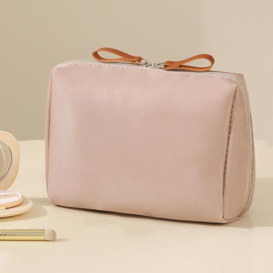 Портативная сумка для хранения, органайзер для косметики, застежка-молния, большая вместимость, водонепроницаемая дорожная косметичка для женщин