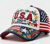 New anniversary D print baseball cap, trendy hat, adult casual baseball cap