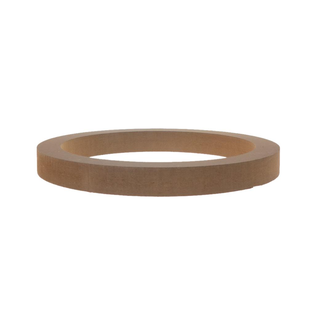 6.5" Fiberglass Door Kick Pods Speaker Sealing Gasket Woofer Shockproof Seal Pad Washer Ring Stereo Audio Speaker Spacer