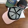Denim Peaked Cap Korean Snapback Cap Casual Letter Baseball Hat  Streetwear