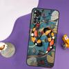 Чехол-книжка с изображением рыбы Кои Инь-Ян для Xiaomi Redmi Note 13 Pro 14 12 9 10 11 Pro 10S 11S 12S Redmi 14C 13C 10C 12C