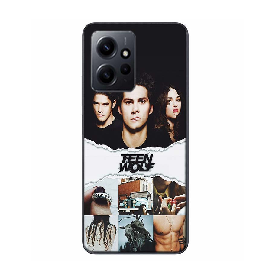 Teen Wolf Роскошный Чехол Для Телефона Xiaomi Redmi Note 14+ 13 K70 Pro Plus Redmi 13C 14C 12C 12 10 10A 10C 9 9A 9C 9T 8 8A Прозрачный ТПУ
