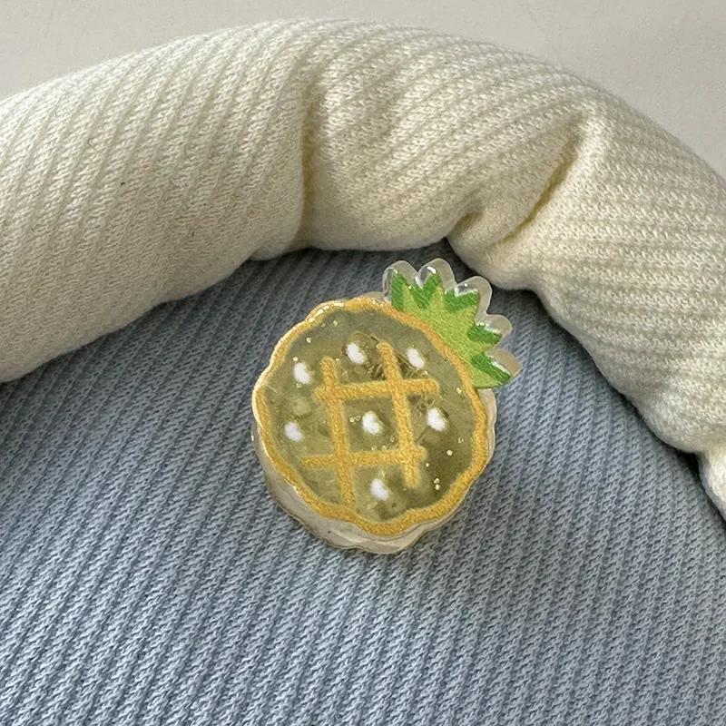 Супер милые маленькие заколки для волос для детей прозрачные акриловые заколки с мультяшными животными аксессуары для волос для девочек