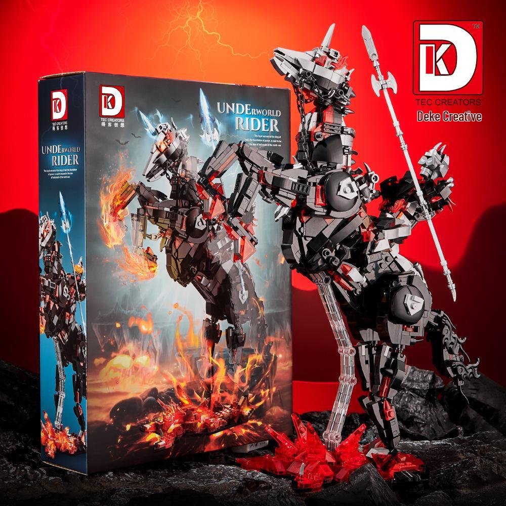 Dekke Warhammer Кровавые Ангелы Красный Модель Меха Образовательные Строительные Блоки Игрушка для Детей - День Рождения Коллекционное Издание.