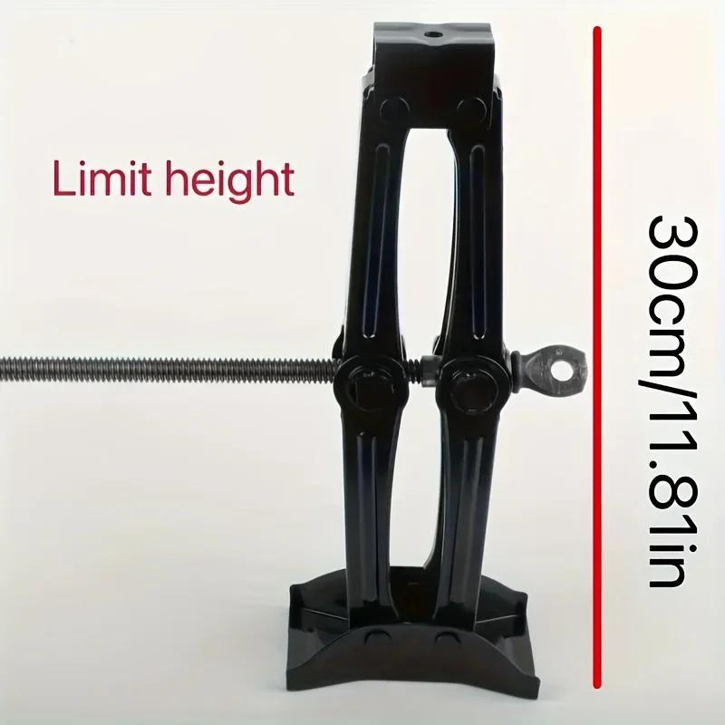 1 Комплект 1 Тонна Складной Автомобильный Домкрат Ручной Горизонтальный Тип 1 Тонна Автомобильный Домкрат Инструмент для Ремонта Автомобильных Шин